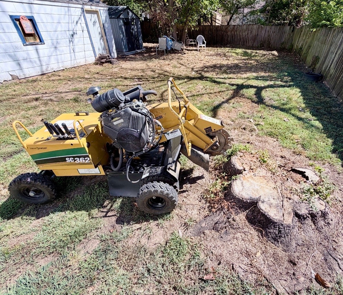 Stump Grinding in Wichita, KS | C.K. Tree Service